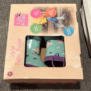 Lily & Dan Girls' Rain Boots